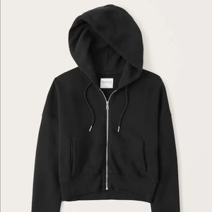 NWT Abercrombie Soft Black Hoodie